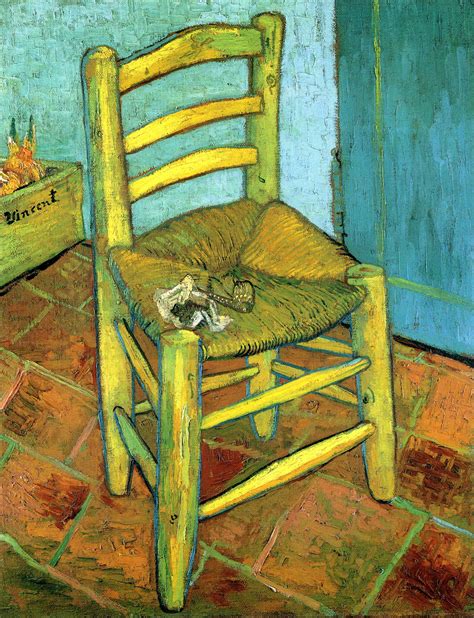 van gogh chanel chair|Van Gogh yellow house chairs.